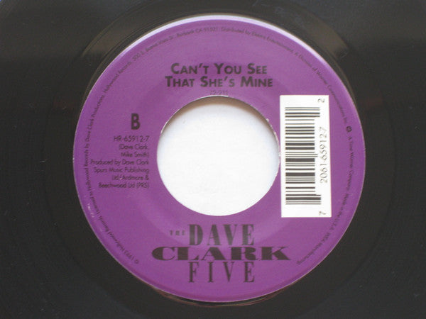 The Dave Clark Five : Do You Love Me / Can't You See That She's Mine (7")