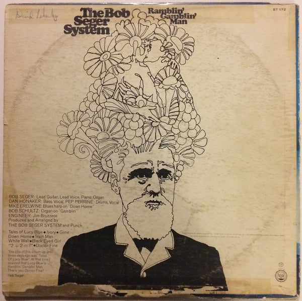 Bob Seger System : Ramblin' Gamblin' Man (LP, Album)