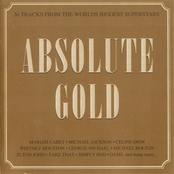 Various : Absolute Gold (2xCD, Comp)