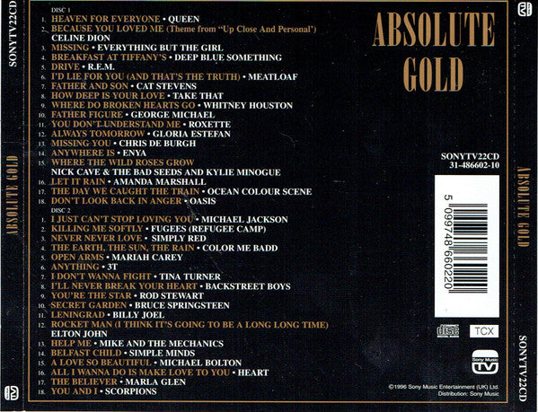 Various : Absolute Gold (2xCD, Comp)