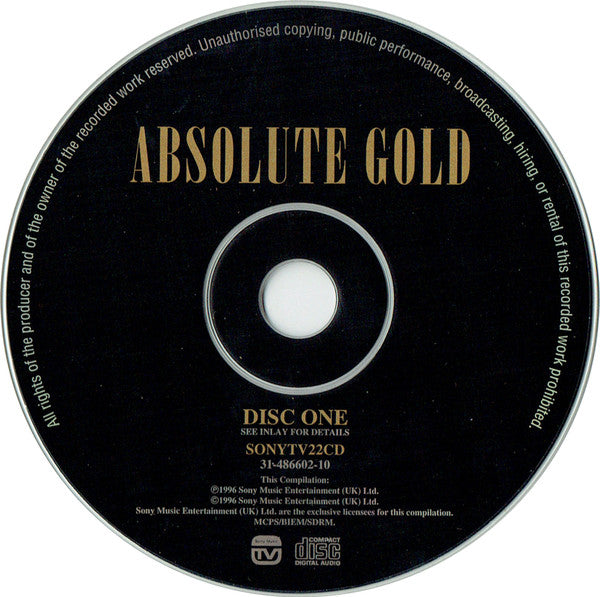 Various : Absolute Gold (2xCD, Comp)