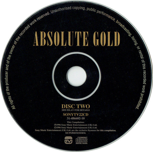 Various : Absolute Gold (2xCD, Comp)