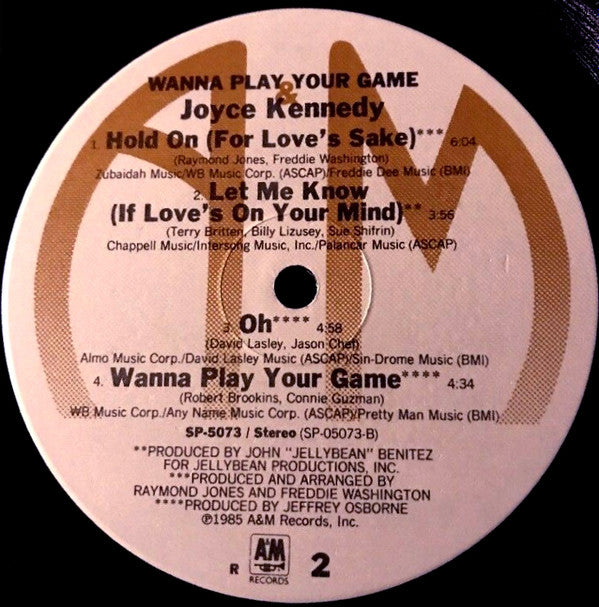 Joyce Kennedy : Wanna Play Your Game! (LP, Album)