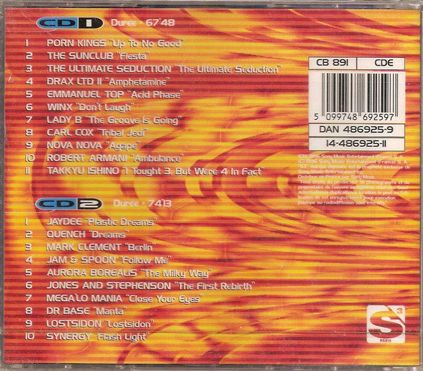 Various : Techno World 1 (2xCD, Comp)