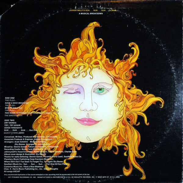 Johnny Melfi : Sun... Sun... Sun... Album (LP, Album, P/Mixed, Promo)