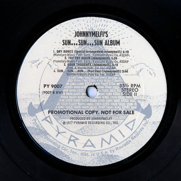 Johnny Melfi : Sun... Sun... Sun... Album (LP, Album, P/Mixed, Promo)