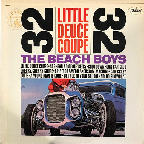 The Beach Boys : Little Deuce Coupe (LP, Album, Mono, RE)