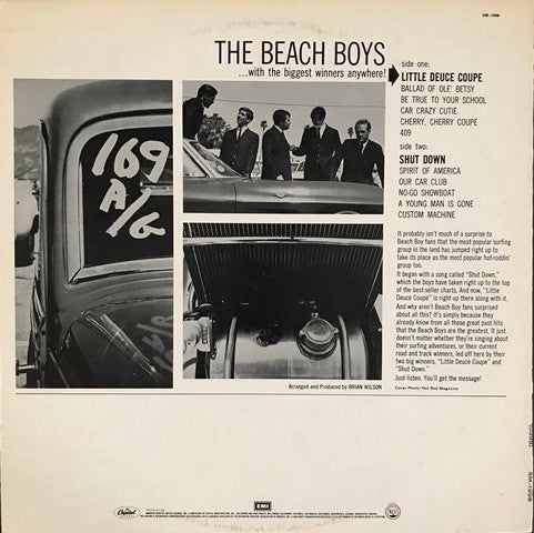 The Beach Boys : Little Deuce Coupe (LP, Album, Mono, RE)