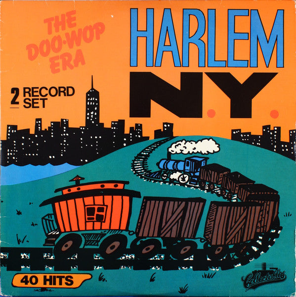 Various : Harlem NY (The Doo-Wop Era) (2xLP, Comp)