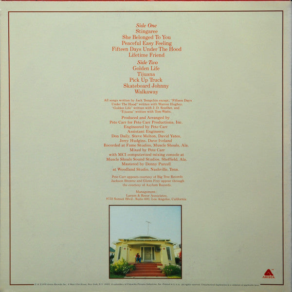 Jack Tempchin : Jack Tempchin (LP, Album, Ter)