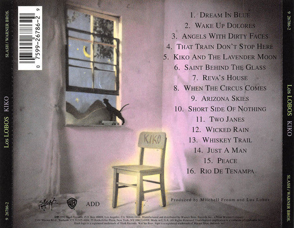 Los Lobos : Kiko (CD, Album, RP)