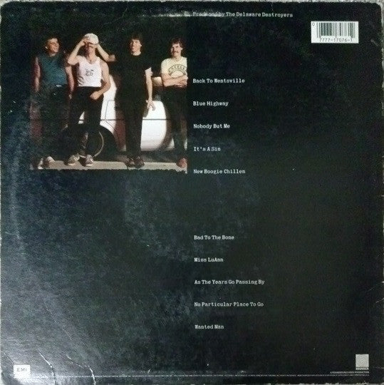 George Thorogood & The Destroyers : Bad To The Bone (LP, Album, SRC)