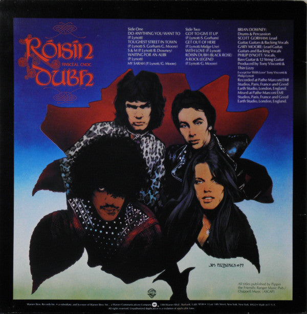 Thin Lizzy : Black Rose (A Rock Legend) (LP, Album)
