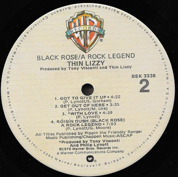 Thin Lizzy : Black Rose (A Rock Legend) (LP, Album)