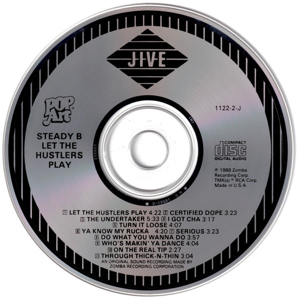 Steady B : Let The Hustlers Play (CD, Album)