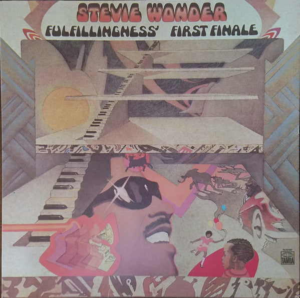Stevie Wonder : Fulfillingness' First Finale (LP, Album, Ter)