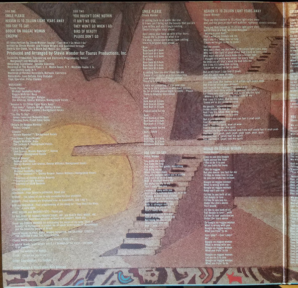 Stevie Wonder : Fulfillingness' First Finale (LP, Album, Ter)