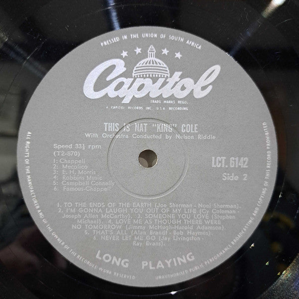 Nat King Cole : This Is Nat "King" Cole (LP, Album)