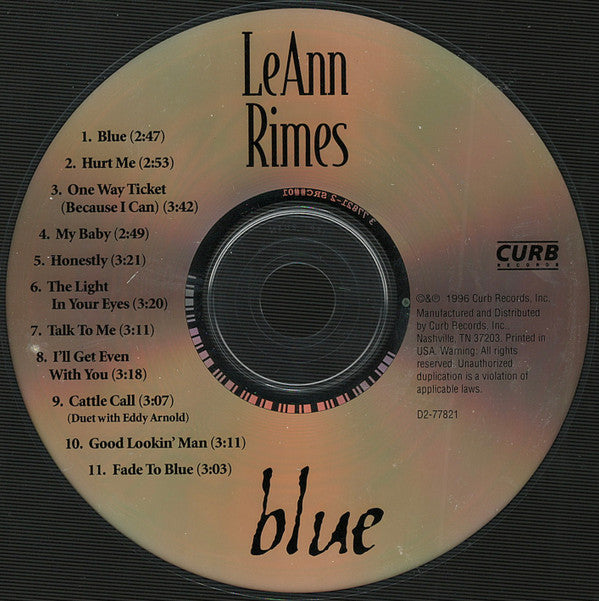 LeAnn Rimes : Blue (CD, Album)