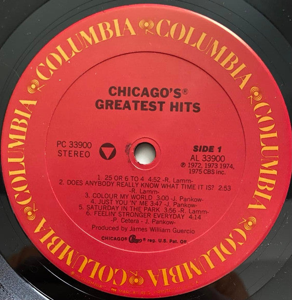 Chicago (2) : Chicago IX - Chicago's Greatest Hits (LP, Comp, RE, Car)