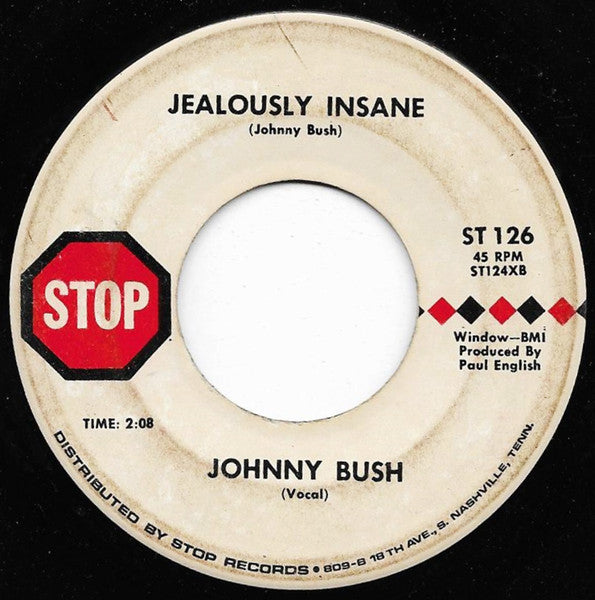Johnny Bush : You Ought To Hear Me Cry (7", Single)