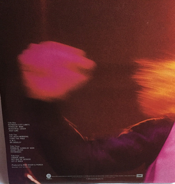 Bob Seger And The Silver Bullet Band : Live Bullet (2xLP, Album, Los)