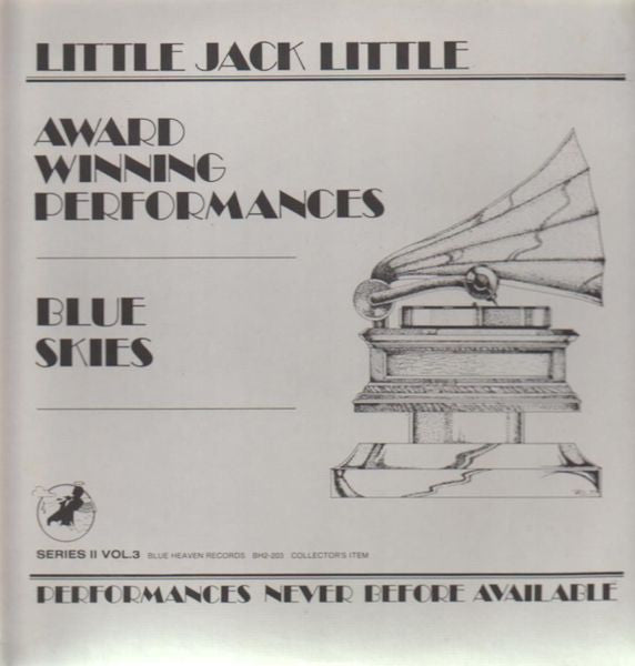Little Jack Little : Award Winning Performances - Blue Skies (LP, Album)