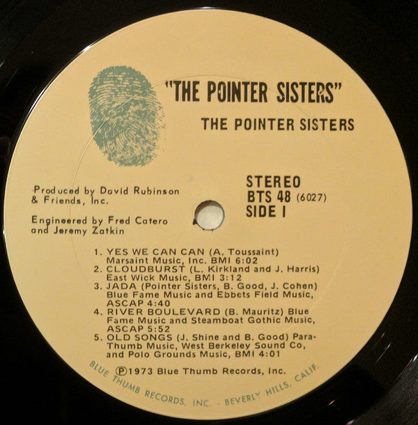 The Pointer Sisters* : The Pointer Sisters (LP, Album, Ter)