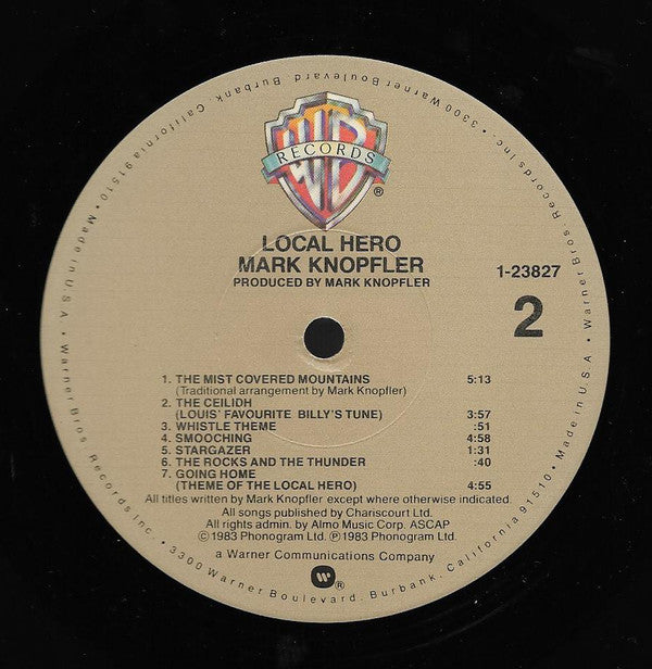 Mark Knopfler : Local Hero (LP, Album, All)
