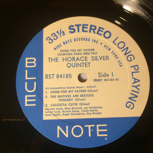 The Horace Silver Quintet : Song For My Father = Cantiga Para Meu Pai (LP, Album, RE, NY )