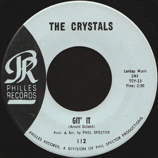 The Crystals : Da Doo Ron Ron (When He Walked Me Home) (7", Single)