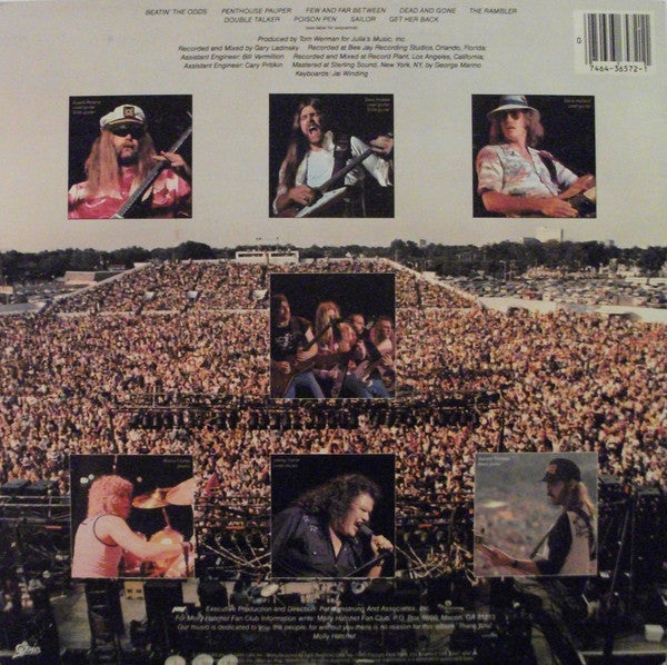 Molly Hatchet : Beatin' The Odds (LP, Album, Ter)