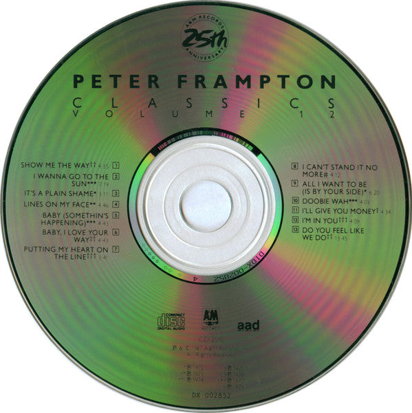 Peter Frampton : Classics Volume 12 (CD, Comp, RE, Dig)