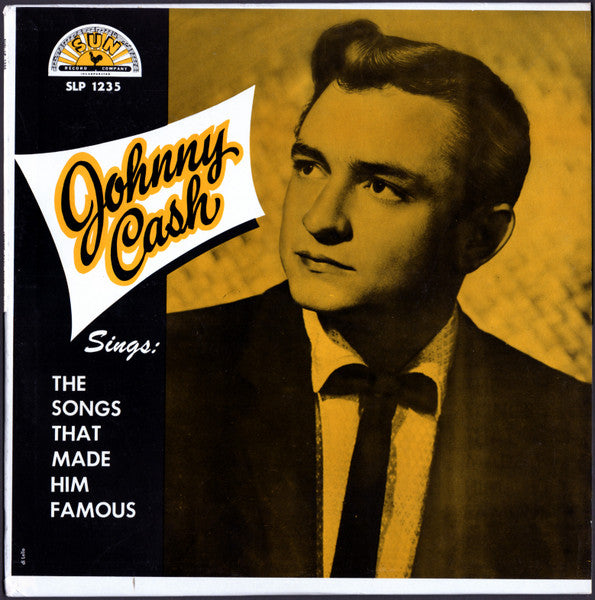 Johnny Cash : Sings The Songs That Made Him Famous (LP, Album, Mono)