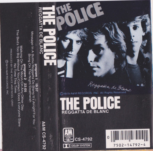 The Police : Reggatta De Blanc (Cass, Album)