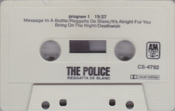 The Police : Reggatta De Blanc (Cass, Album)