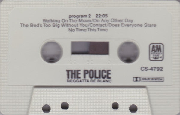 The Police : Reggatta De Blanc (Cass, Album)