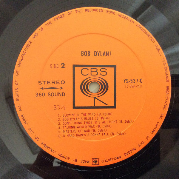 Bob Dylan : Bob Dylan! (LP, Comp)