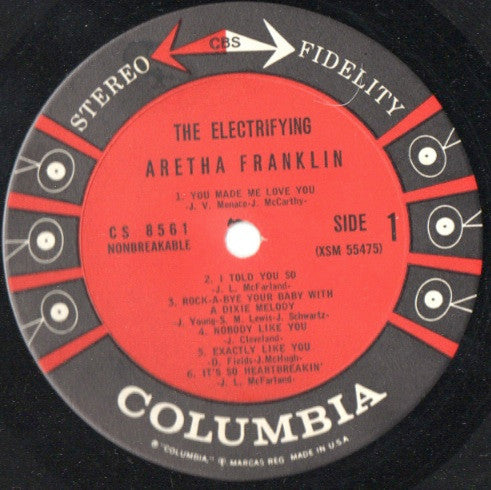 Aretha Franklin : The Electrifying Aretha Franklin (LP, Album, "6-)