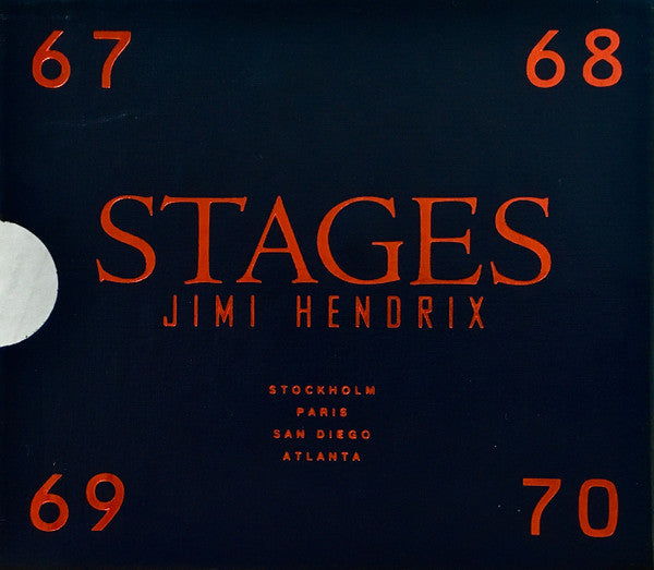 Jimi Hendrix : Stages (4xCD, Mono + Box, Ltd)