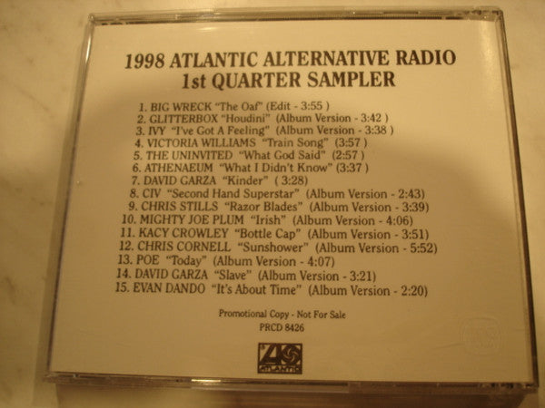 Various : 1998 Atlantic Alternative Radio Sampler (CD, Album, Comp, Promo, Smplr)
