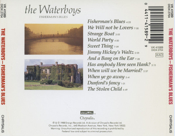 The Waterboys : Fisherman's Blues (CD, Album)