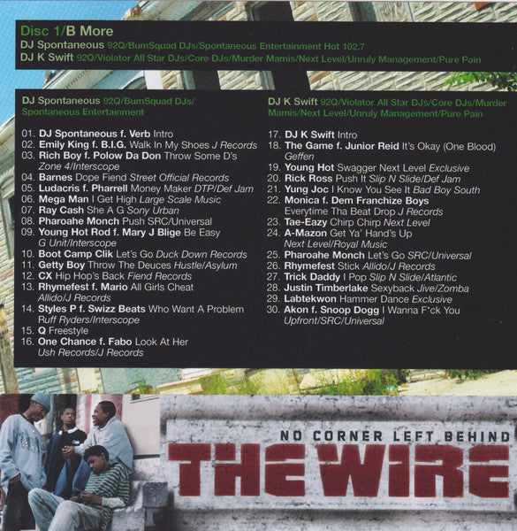 DJ Spontaneous, DJ K-Swift (2), Various : Cornerstone Mixtape - September 2006 / #87 - B More! (CD, Mixed, Mixtape, Promo + CD, Comp, Promo)