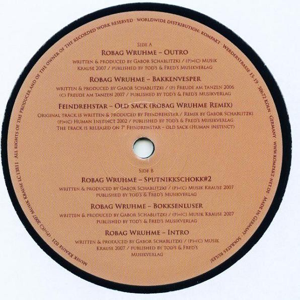 Robag Wruhme : The Lost Archive ❦ 1998 - 2007 (12", Comp)
