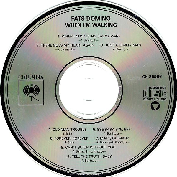 Fats Domino : When I'm Walking (CD, Comp, RE)