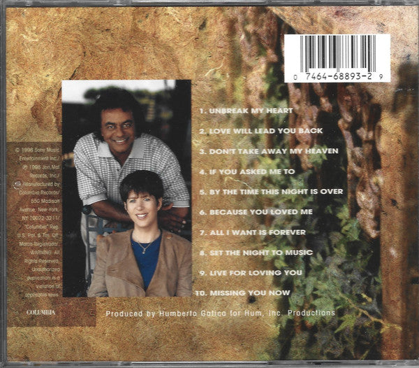 Johnny Mathis : Because You Loved Me (The Songs Of Diane Warren) (CD, Album)