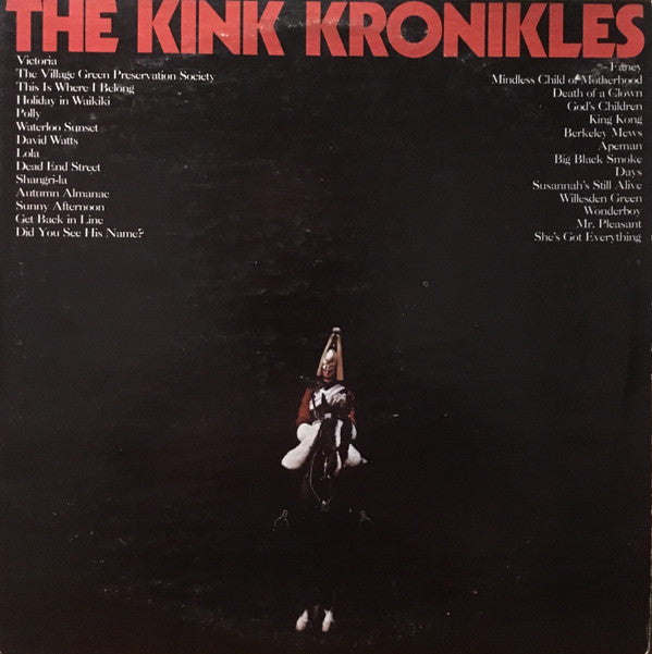 The Kinks : The Kink Kronikles (2xLP, Comp, RP, Jac)