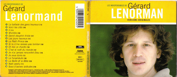 Gérard Lenorman : Les Indispensables De Gérard Lenorman  (CD, Comp, RE, RM)