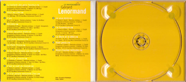 Gérard Lenorman : Les Indispensables De Gérard Lenorman  (CD, Comp, RE, RM)