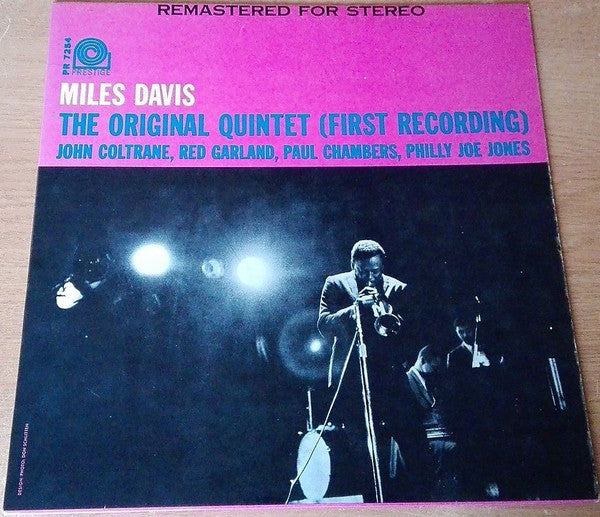Miles Davis : The Original Quintet (First Recording) (LP, Album, RM)